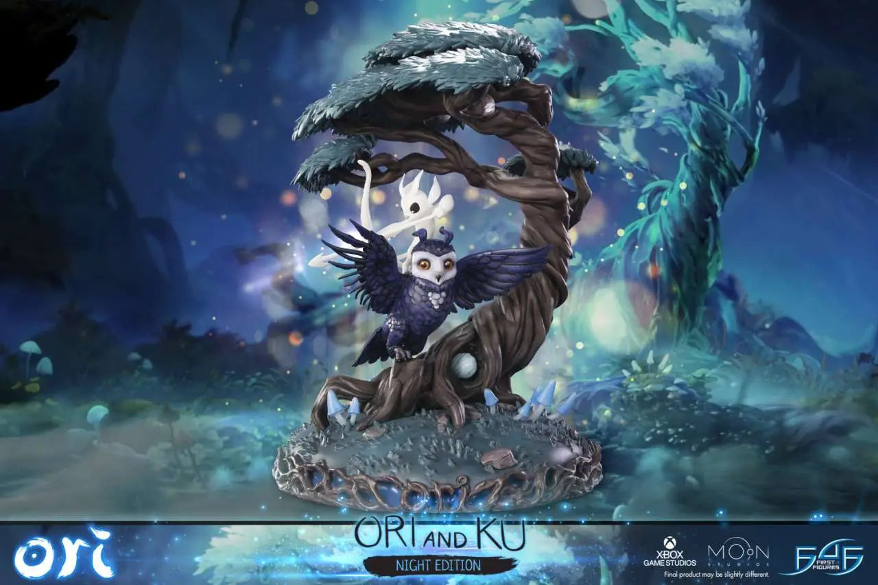 ORI AND THE WILL OF THE WISPS  ORI AND KU NIGHT VAR STATUE