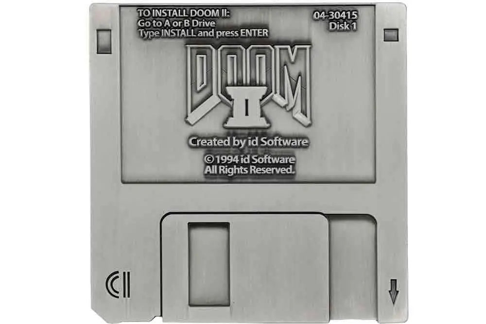 DOOM 2 FLOPPY DISK LIMITED EDITION REPLICA