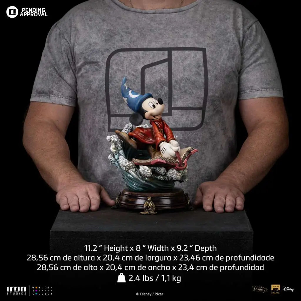 DISNEY CLASSICS SORCERER MICKEY 1/10 STATUE