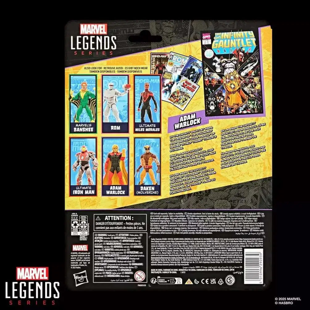 MARVEL LEGENDS MINI COMICS ADAM WARLOCK ACTION FIGURE