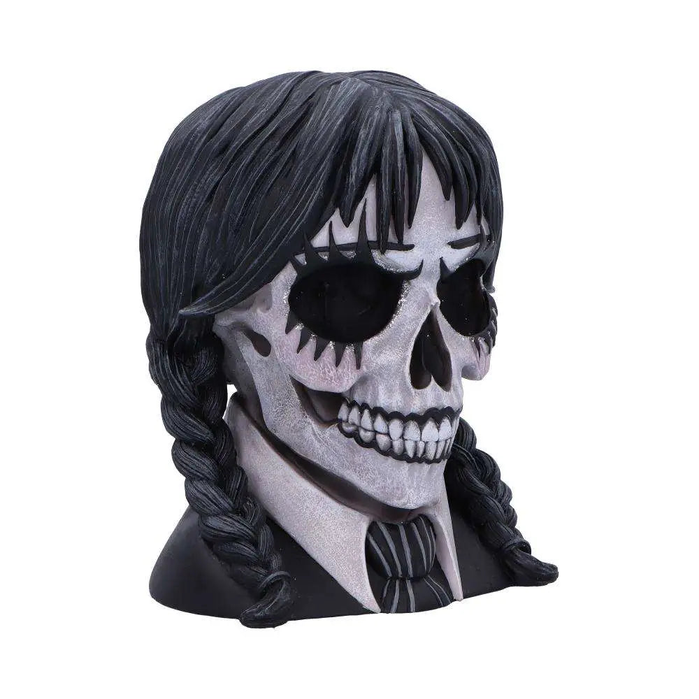DARK GLARE GOTHIC SCHOOL GIRL SKULL