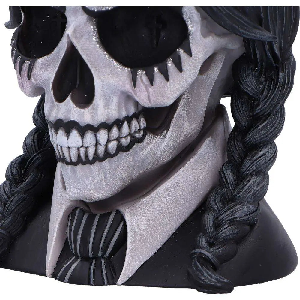 DARK GLARE GOTHIC SCHOOL GIRL SKULL