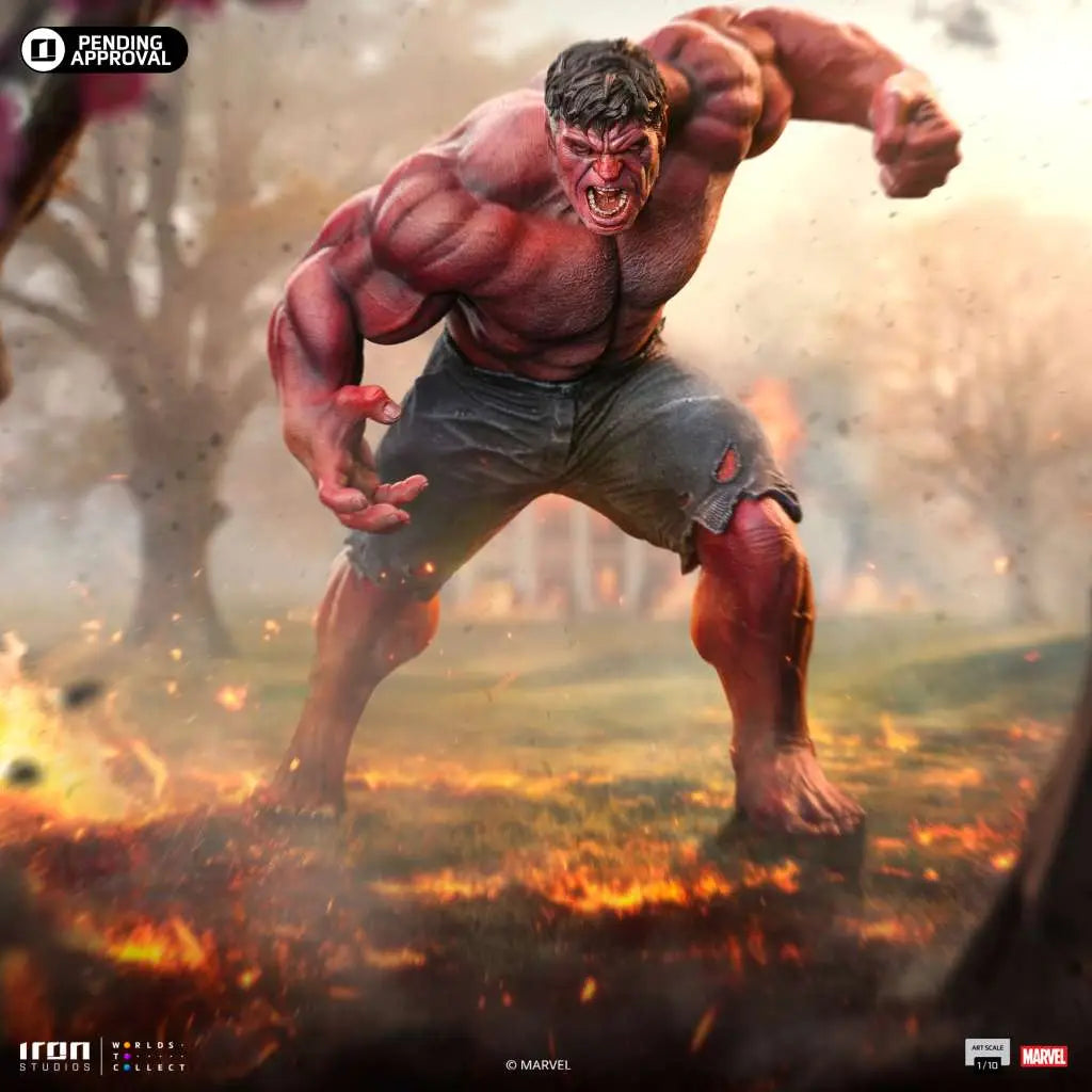 CAPTAIN AMERICA BRAVE NEW WORLD RED HULK 1/10 STATUE