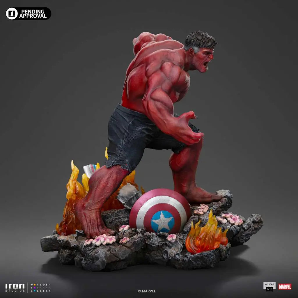 CAPTAIN AMERICA BRAVE NEW WORLD RED HULK 1/10 STATUE