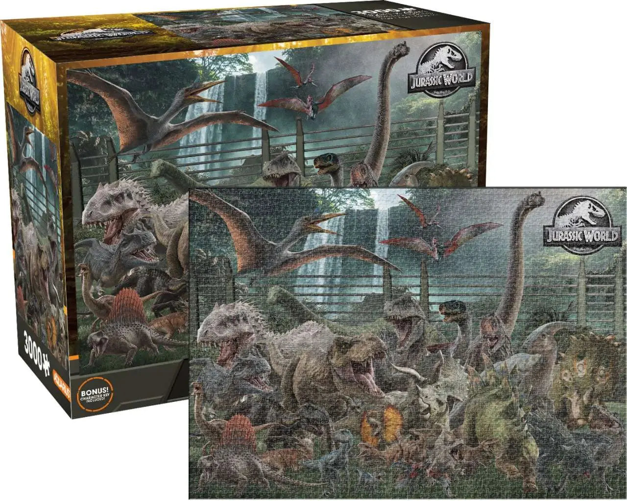 JURASSIC WORLD 3000 PCS JIGSAW PUZZLE