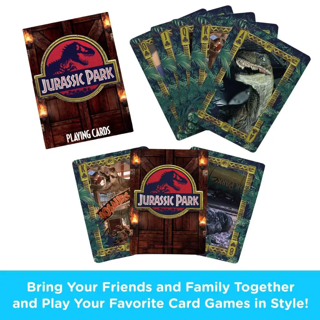 JURASSIC PARK PLAYING CARDS