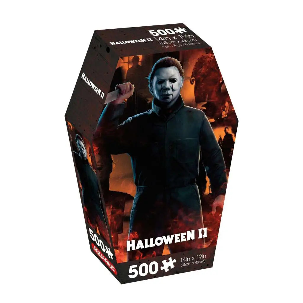 HALLOWEEN II COFFIN BOX 500 PIECE JIGSAW PUZZLE