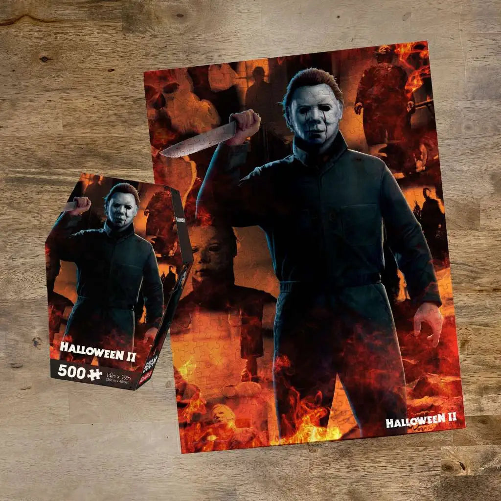 HALLOWEEN II COFFIN BOX 500 PIECE JIGSAW PUZZLE