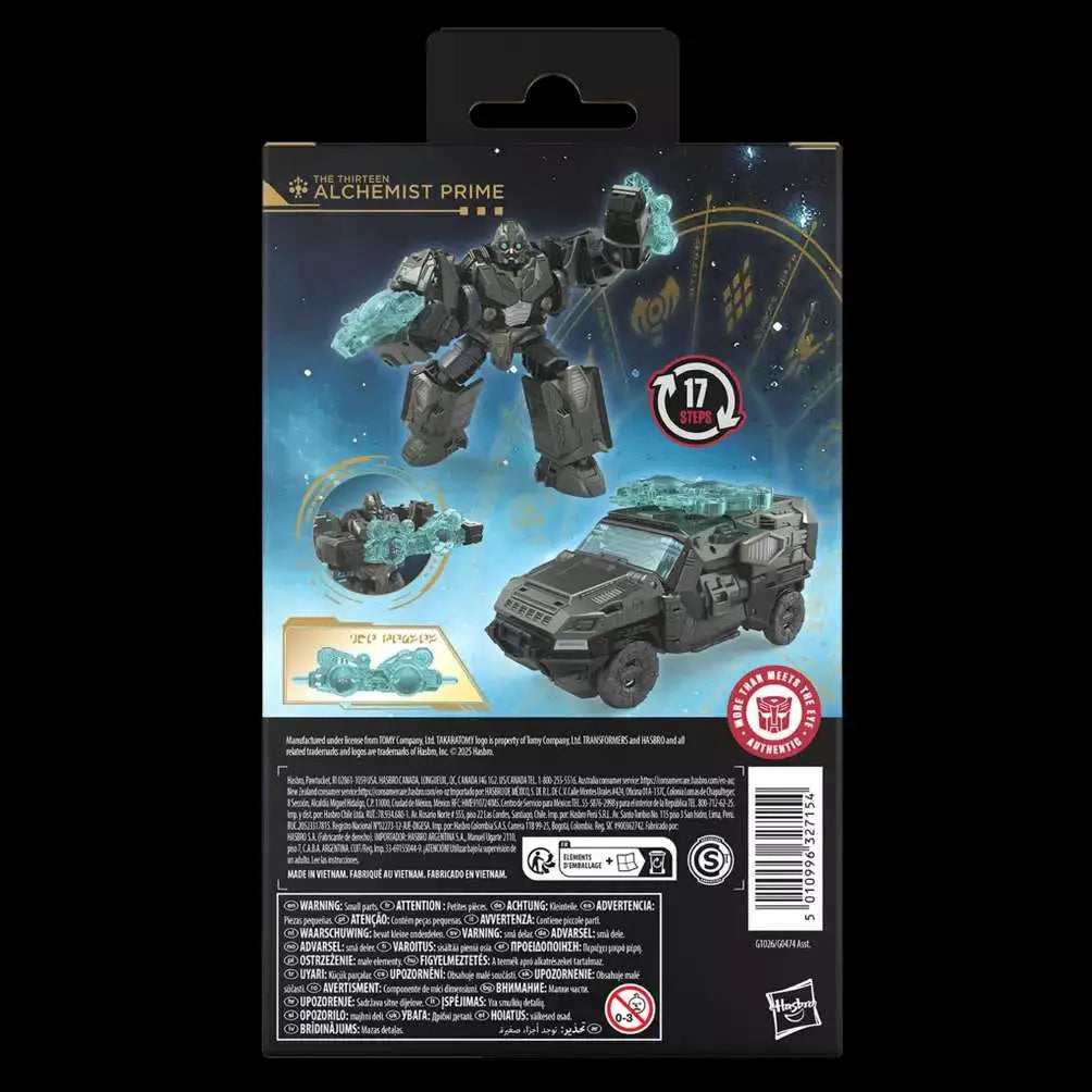 TRANSFORMERS AGE OF THE PRIMES ALCHEMIST PRIME ACTION FIGURE