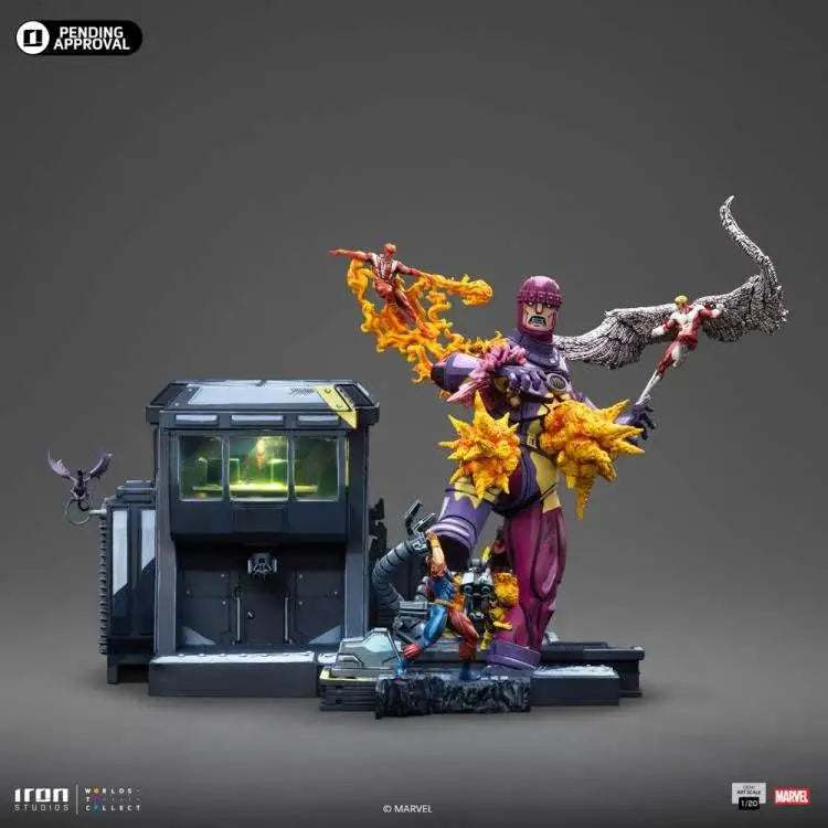 X-MEN DANGER ROOOM DIORAMA B COMIC DEMI ART 1/20 STATUE