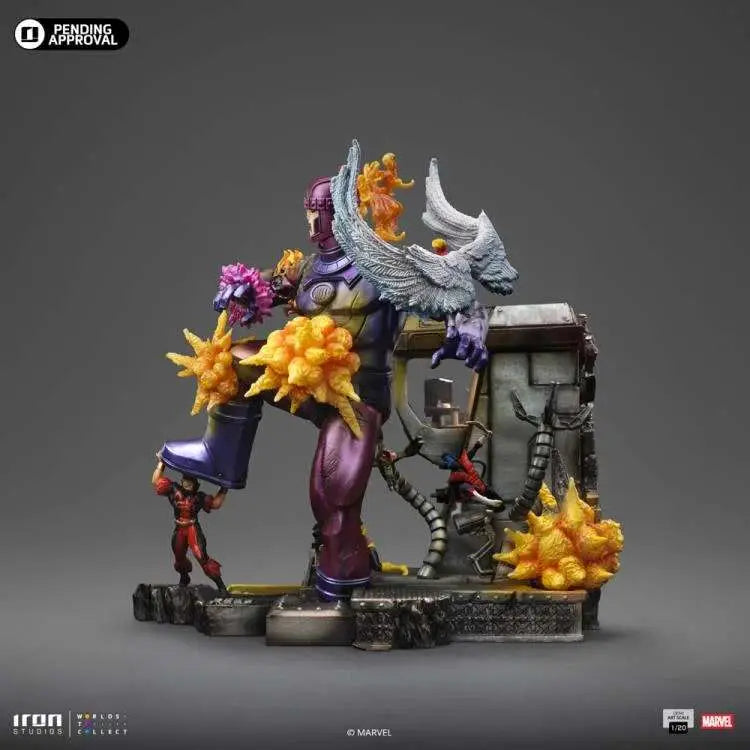 X-MEN DANGER ROOOM DIORAMA B COMIC DEMI ART 1/20 STATUE