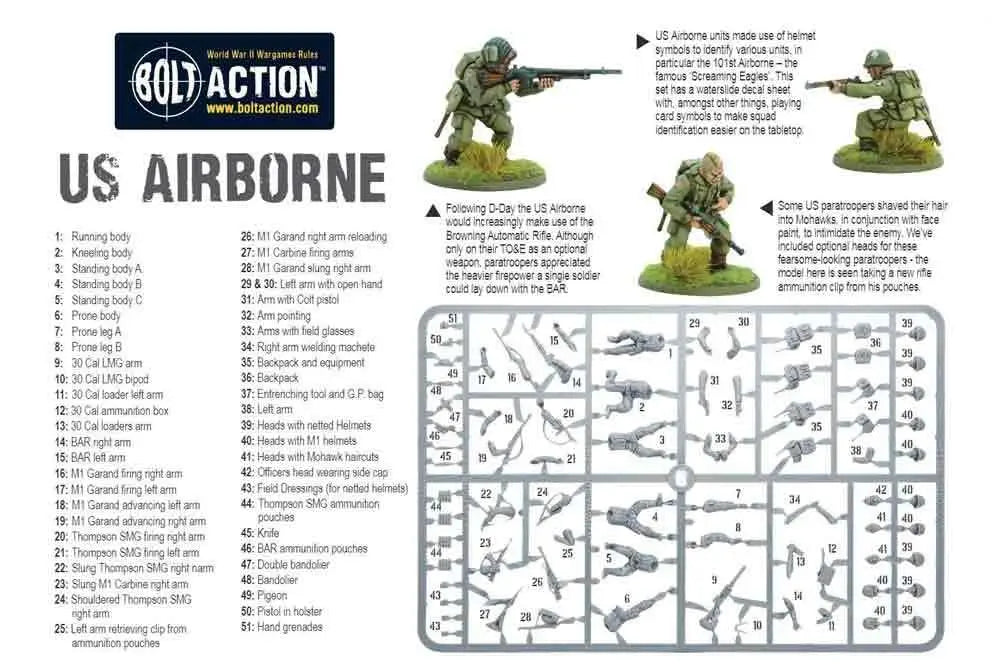 BOLT ACTION - US AIRBORNE