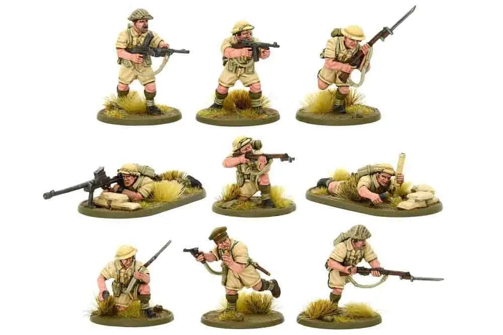 BOLT ACTION - BRITISH 8TH ARMY INFANTRY