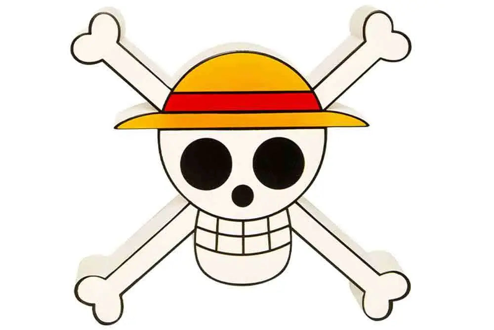 ONE PIECE STRAW HAT JOLLY ROGER LAMP