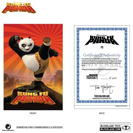 MOVIE MANIACS KUNG FU PANDA FIGURE