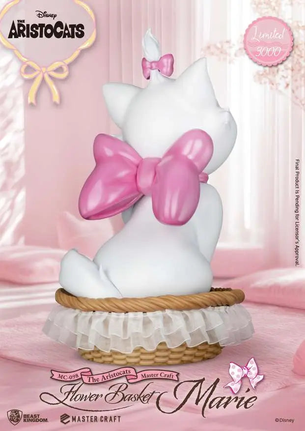ARISTOCATS FLOWER BASKET MARIE MASTER CRAFT STATUE