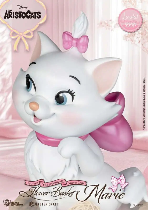 ARISTOCATS FLOWER BASKET MARIE MASTER CRAFT STATUE