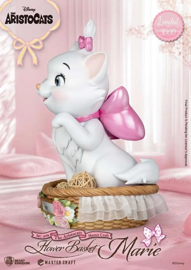 ARISTOCATS FLOWER BASKET MARIE MASTER CRAFT STATUE