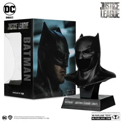 DC DIRECT BATMAN 1:3 COWL PROP REPLICA JUSTICE LEAGUE TACTICAL SUIT