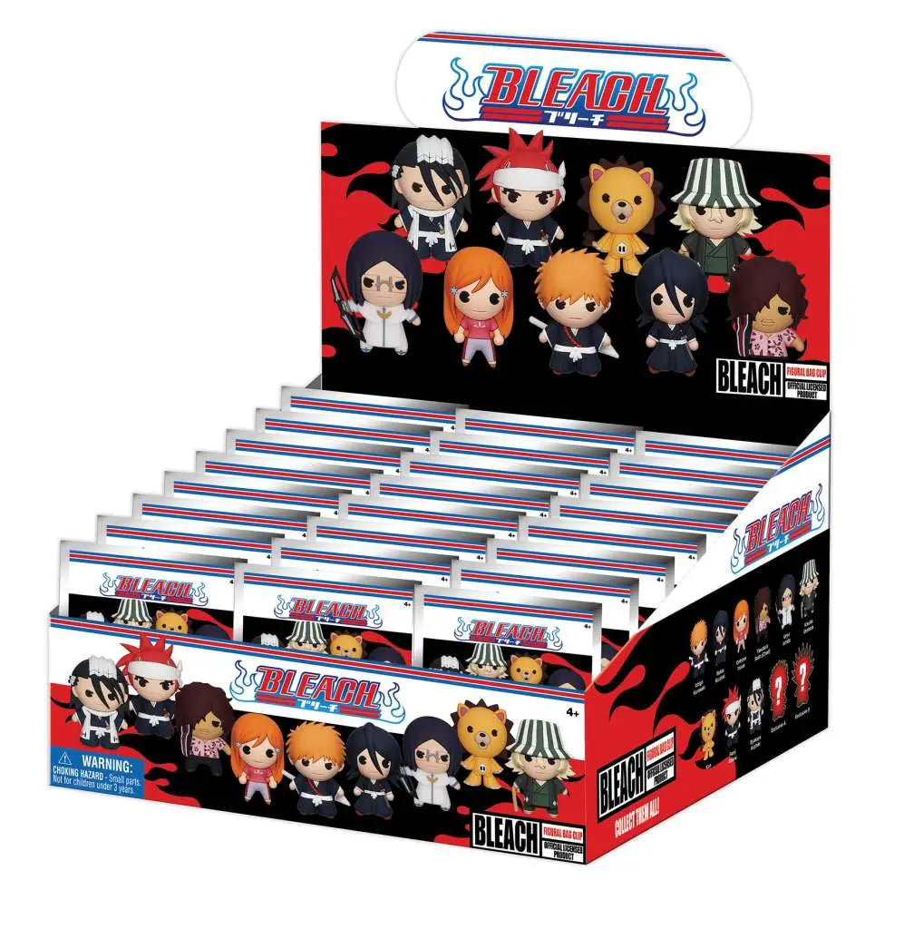 BLEACH 3D BAG CLIP BLIND BOX DISPLAY (24)