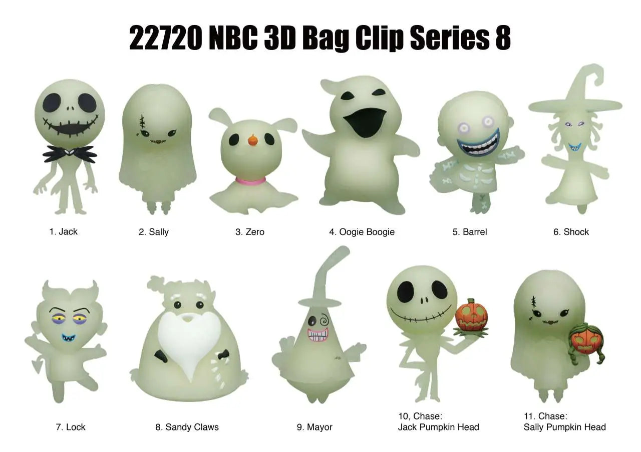 NBX S.8 3D BAG CLIP BLIND BOX DISPLAY (24)