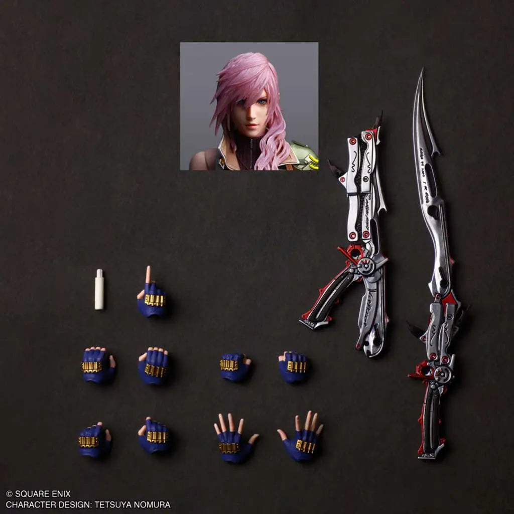 FINAL FANTASY 13 LIGHTNING PLAY ARTS SHIN AF