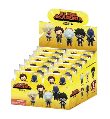 MY HERO ACADAMIA MAGNETS BLIND PACK DISPLAY (12)