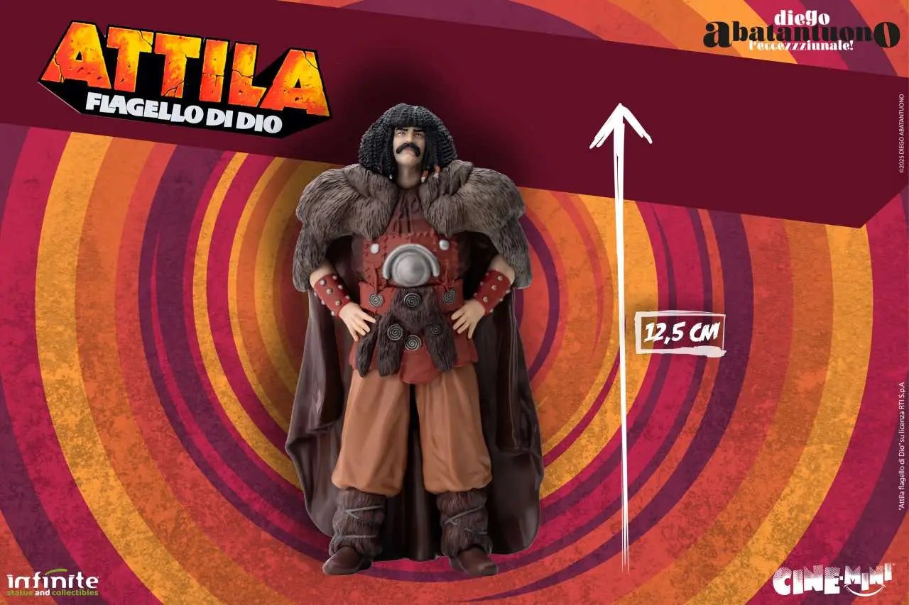 DIEGO ABATANTUONO ATTILA IL FLAGELLO DI DIO CINE-MINI PVC