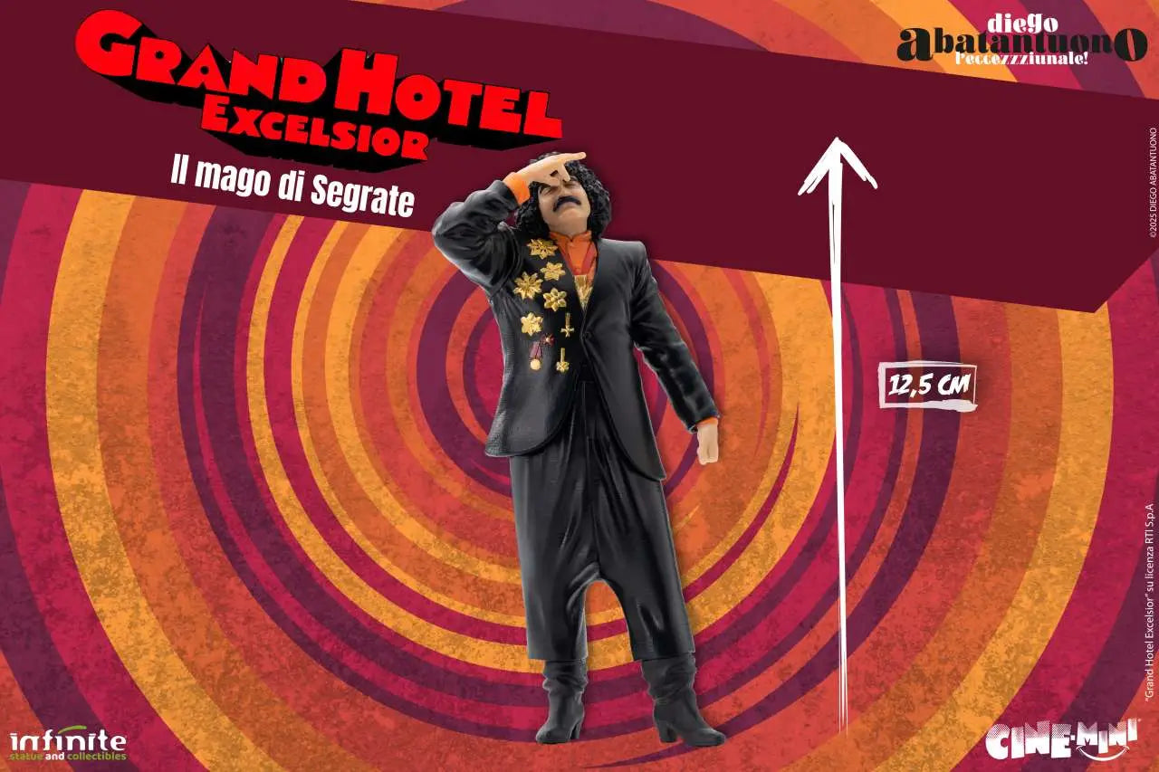 DIEGO ABATANTUONO "IL MAGO DI SEGRATE" CINE-MINI PVC