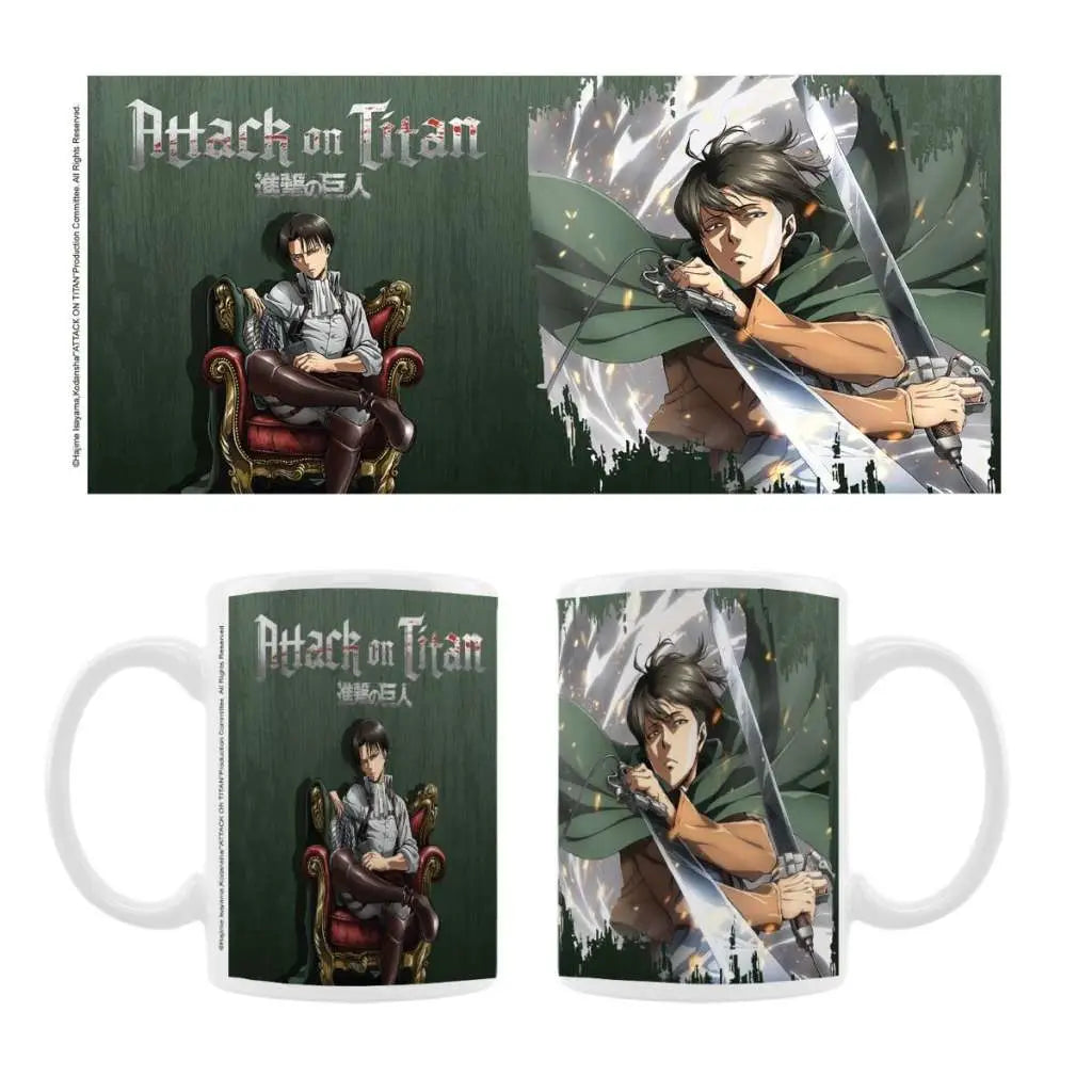 ATTACK ON TITAN LEVI MUG
