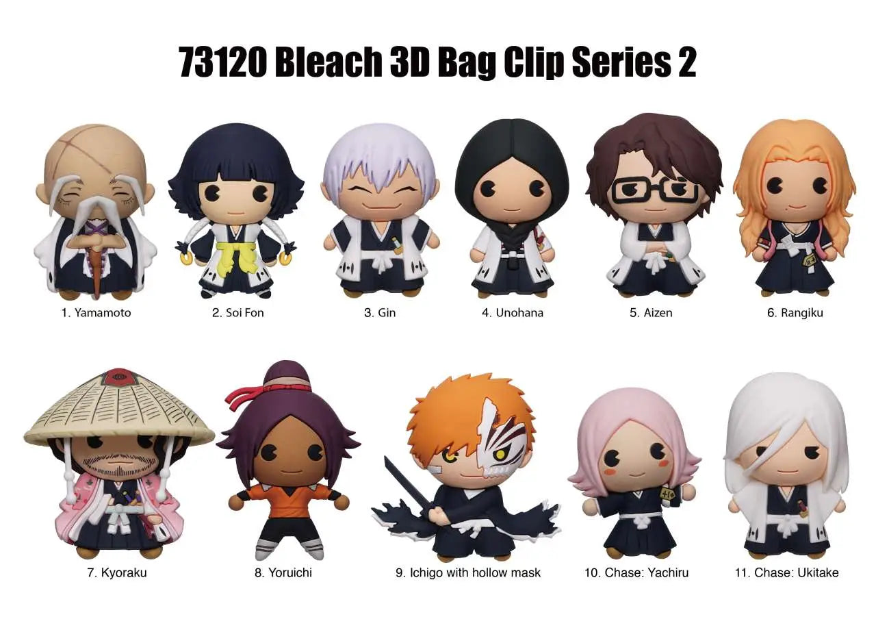 BLEACH S2 BAG CLIP BLIND BOX DISPLAY (24)