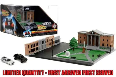 BACK TO THE FUTURE CLOCK TOWER NANO SCENE DIORAMA