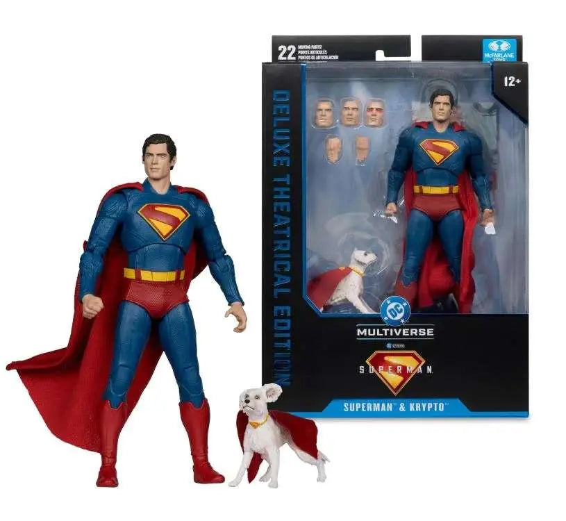 DC THEATRICAL DLX SUPERMAN MOVIE ASST 7INCH AF SET (6)