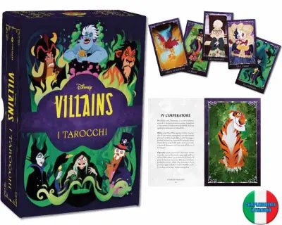 DISNEY VILLAINS TAROCCHI BOX