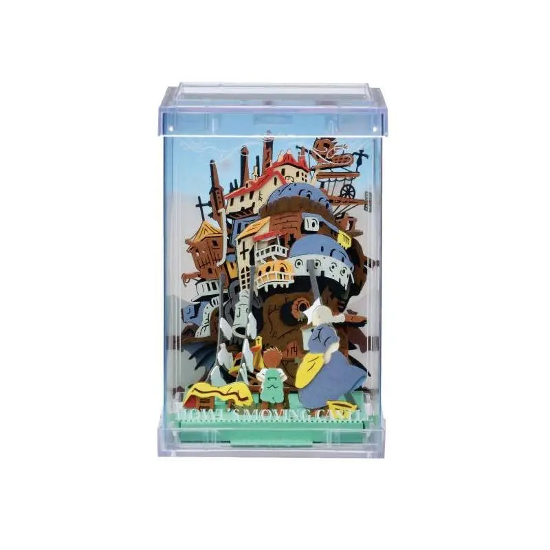 HOWL'S MOVING CASTLE LAUNDRY DAY CUBE PAPER THEATER