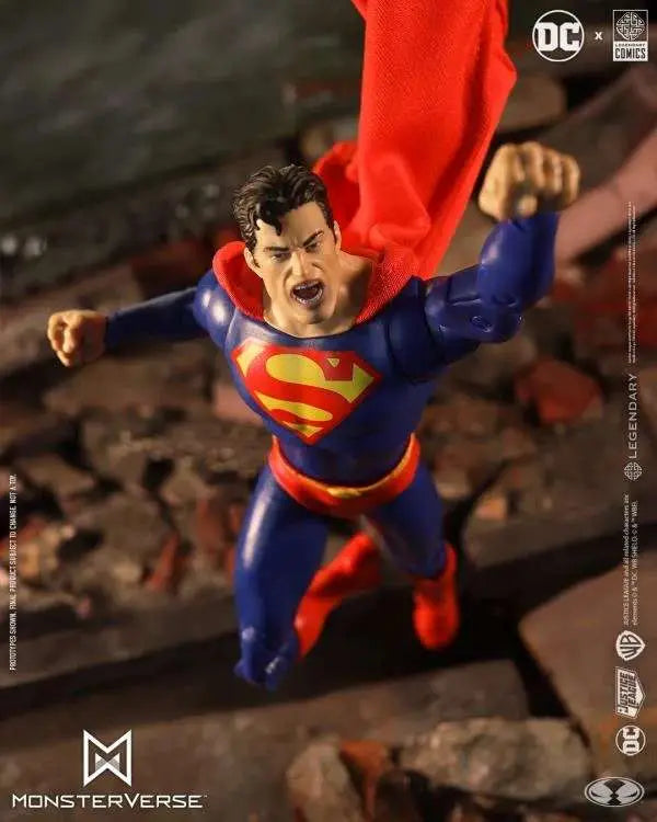 DC JUSTICE LEAGUE MONSTERVERSE SUPERMAN VS GODZILLA 2PK