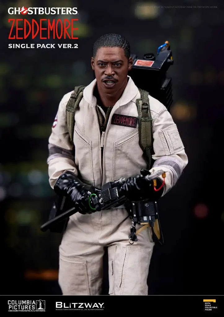 GHOSTBUSTERS  WINSTON ZEDDEMORE VER.2 1/6 ACTION FIGURE
