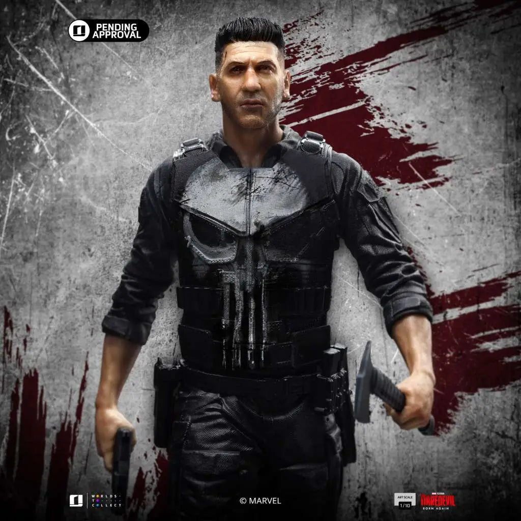 DAREDEVIL BORN AGAIN PUNISHER 1/10 STATUE