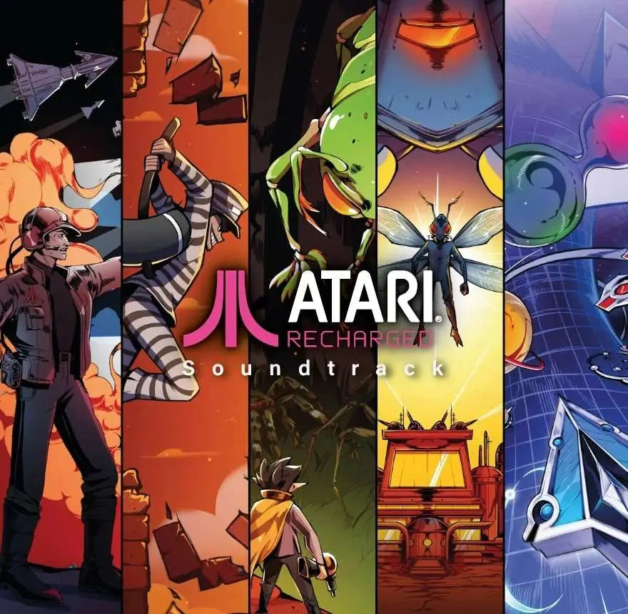 ATARI RECHARGED GAME SOUNDTRACK VINYLS