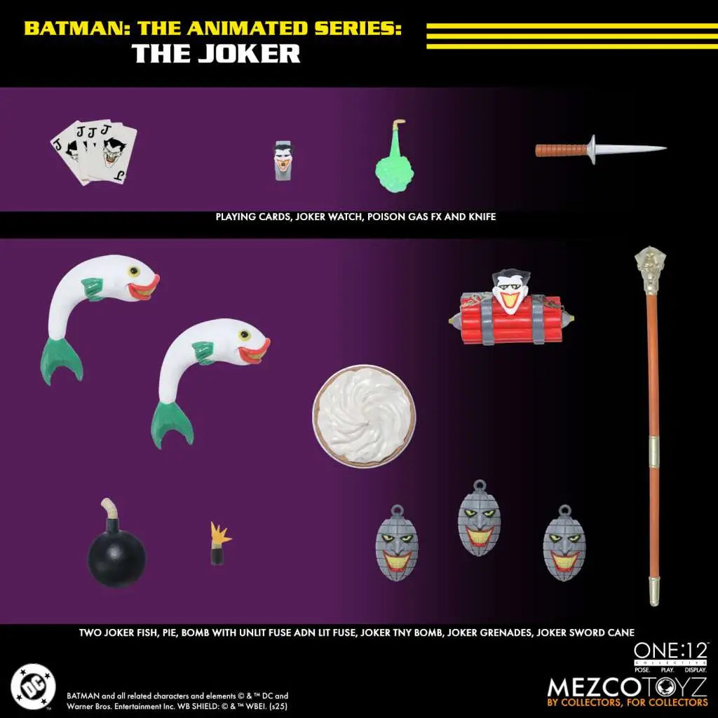 One 12 collective batman the animated series the joker af