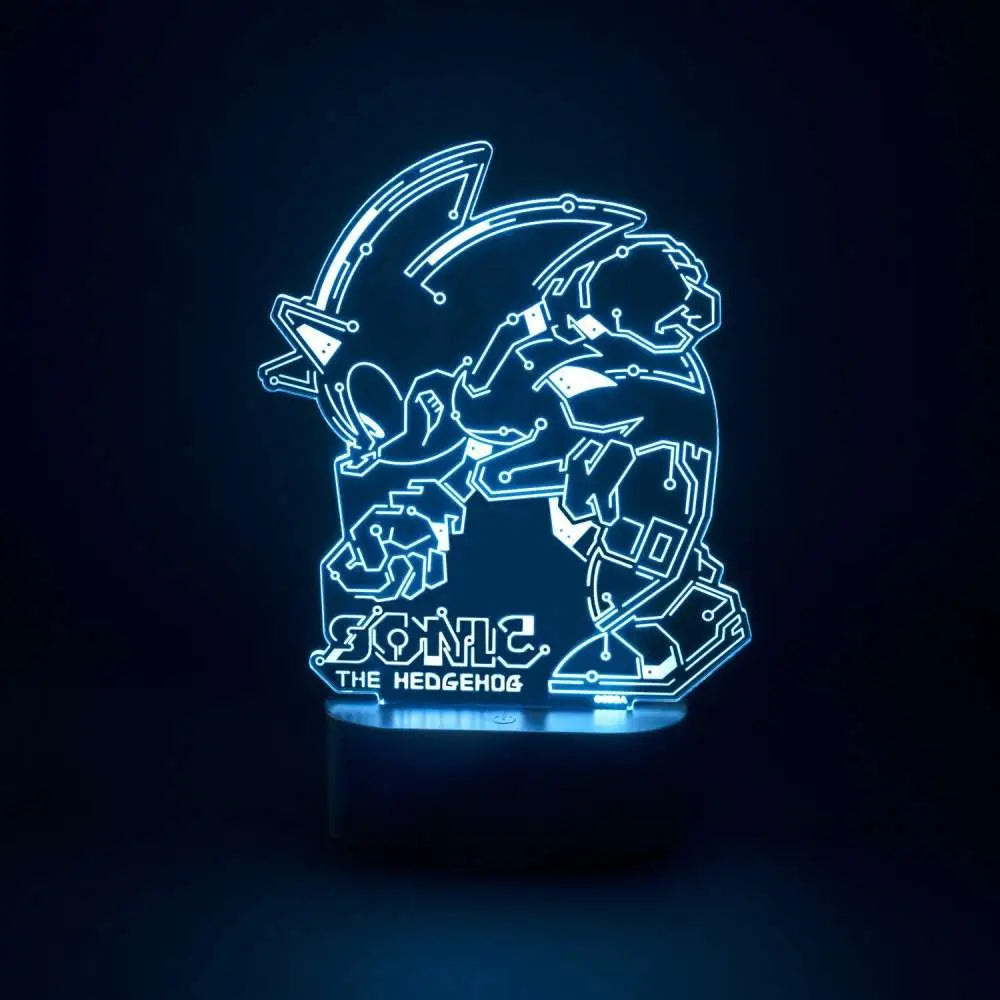 SONIC SPEED CIRCUIT DESK LED LAMP