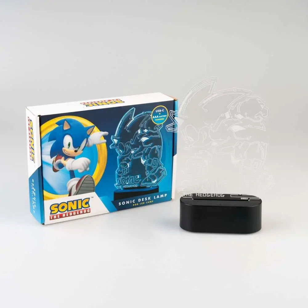 SONIC SPEED CIRCUIT DESK LED LAMP