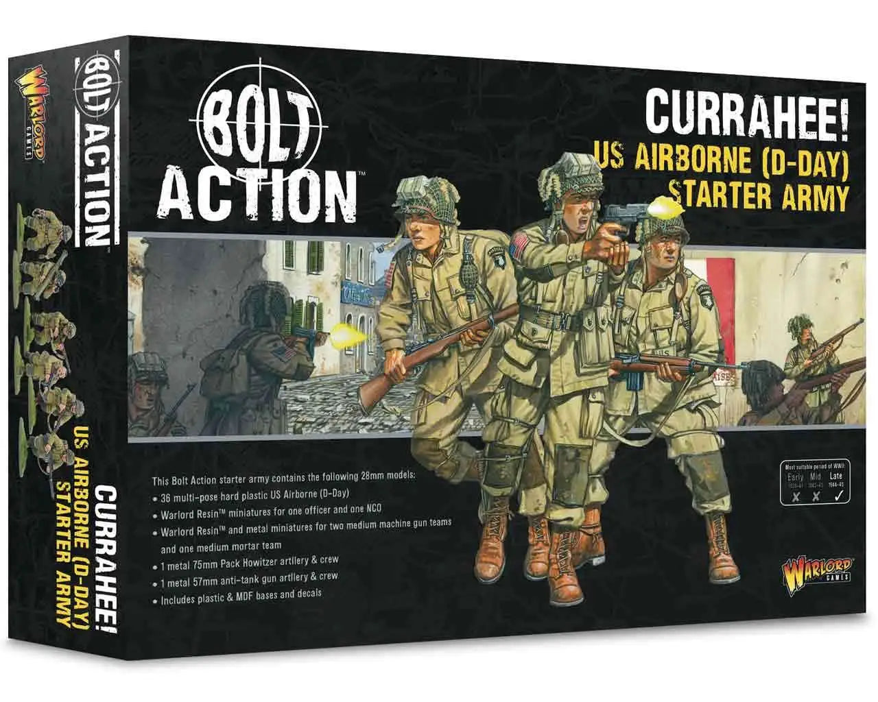 BOLT ACTION CURRAHEE US AIRBORNE DDAY STARTER ARMY