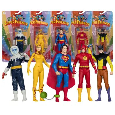DC RETRO SUPER FRIENDS SERIE 2 ASSORTED SET(6)