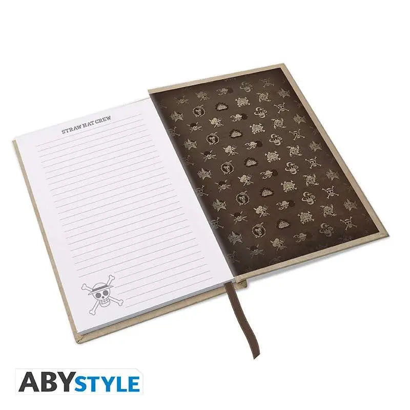 ONE PIECE WANTED LUFFY WANO NOTEBOOK A5
