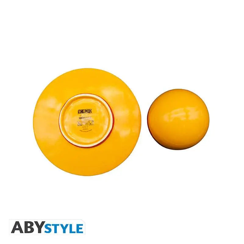 ONE PIECE STRAWHAT SAUCER & BOWL