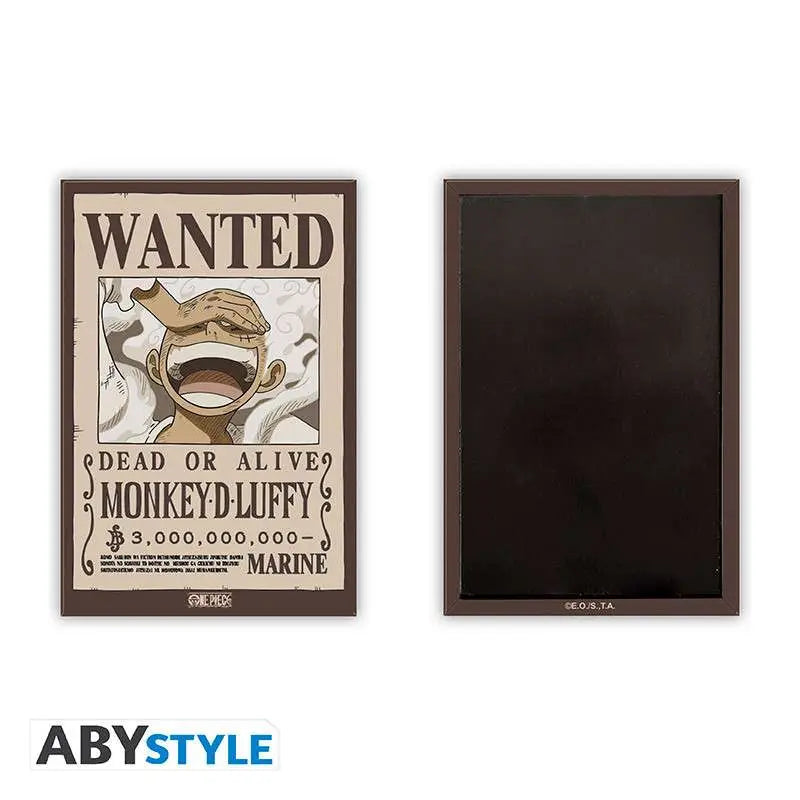 ONE PIECE WANTED LUFFY STANDARD MAGNET