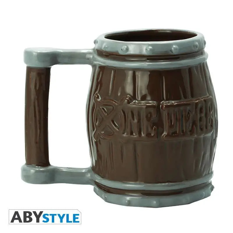 ONE PIECE BARREL 3D MUG