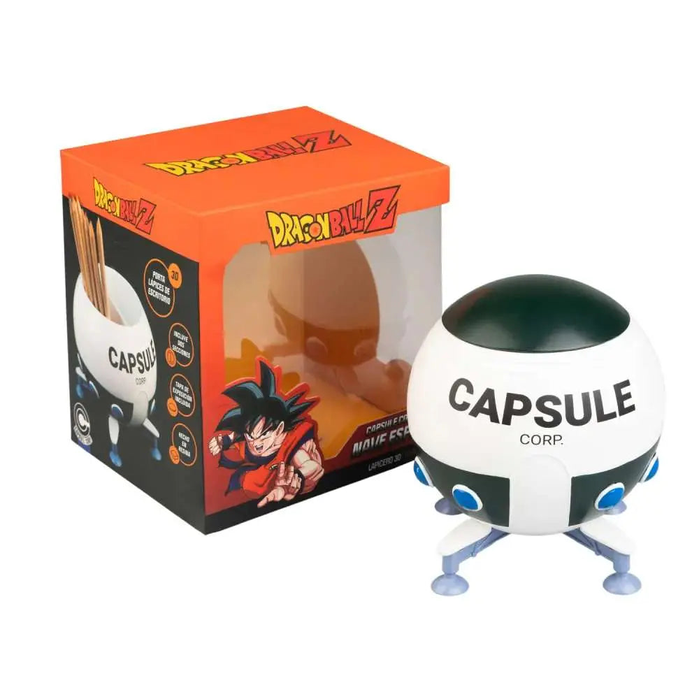 DRAGON BALL Z SPACECRAFT CAPSULE CORP PEN HOLDER