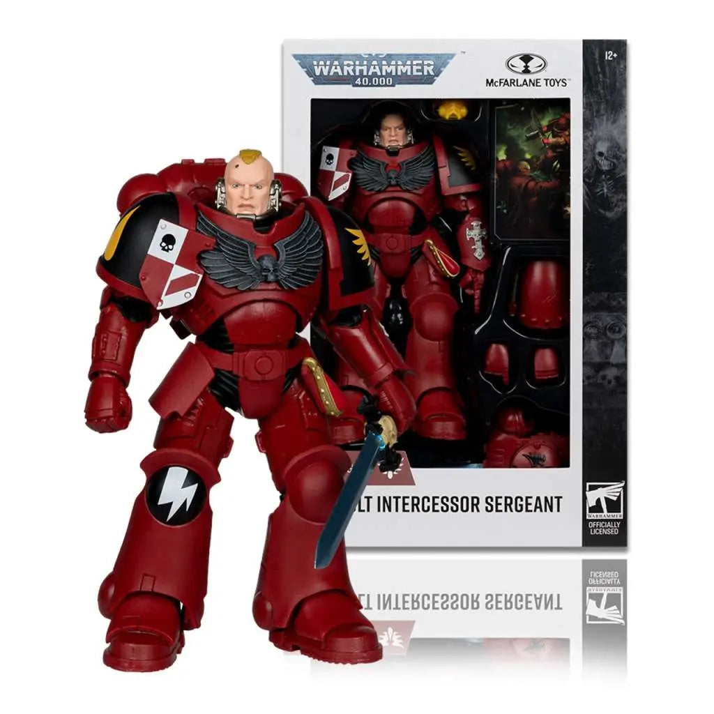 WARHAMMER 40000 WAVE 11  ASSAULT INTERCESSOR SERGEANT BLOOD ANGEL AF